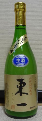 【日本酒】東一　山田錦純米酒　うすにごり酒　五町田酒造