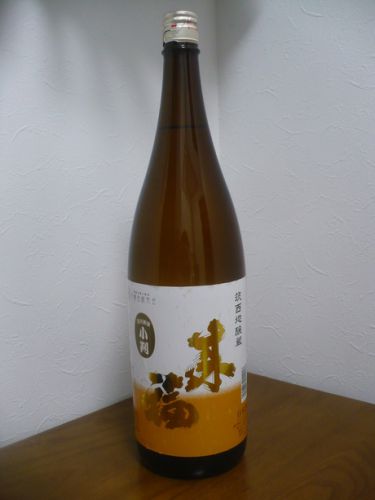 茨城地酒・来福小判と肴は茨城・久慈浜産のメヒカリの刺身！