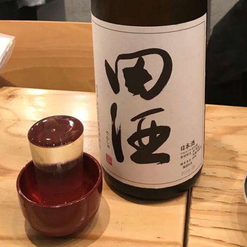 日本酒とうどん♪＠き田たけうどん