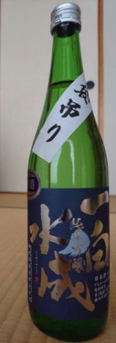 一白水星 純米吟醸 袋吊り生酒（秋田県 福禄寿酒造）【第191酒】