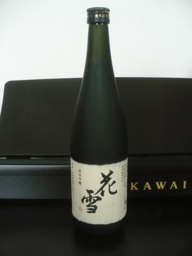熊本地酒・花雪と肴は熊本県産の塩締め霜降り真鯛