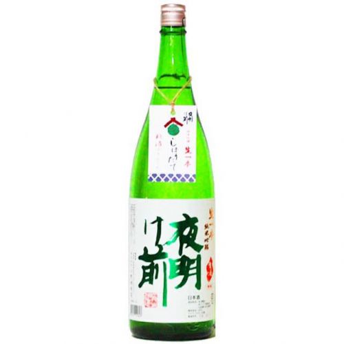 【日本酒/長野県/小野酒造店】夜明け前　純米吟醸　山田錦《しぼりたて》生一本　白ラベル　生酒