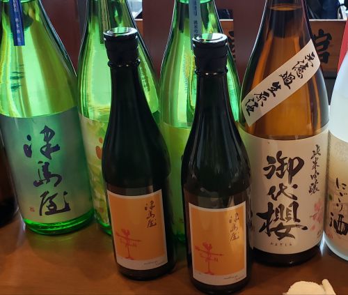 オンライン津島屋ナイト＆ヴァーチャル蔵見学ツアーの日本酒ラインナップ