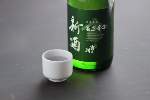 【季節商品】「吉乃川 厳選辛口 新酒」が蔵出しとなりました