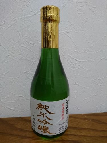 喜多方地酒・笹正宗の純吟生貯と酒の肴は福島県産の小鯛の刺身と白魚