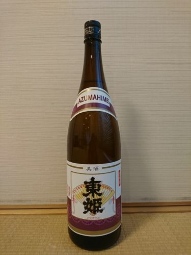 千葉地酒・東姫の本醸造と肴は千葉県産の生かつおと生まぐろ