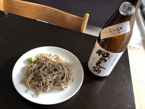 嬉しい誕生日プレゼント part 1　「蕎麦と日本酒」