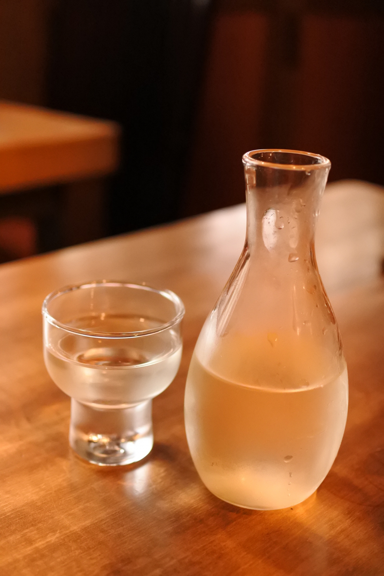 家で飲んだ日本酒：幻純米吟醸/肴レシピ：ひっぱりうどん